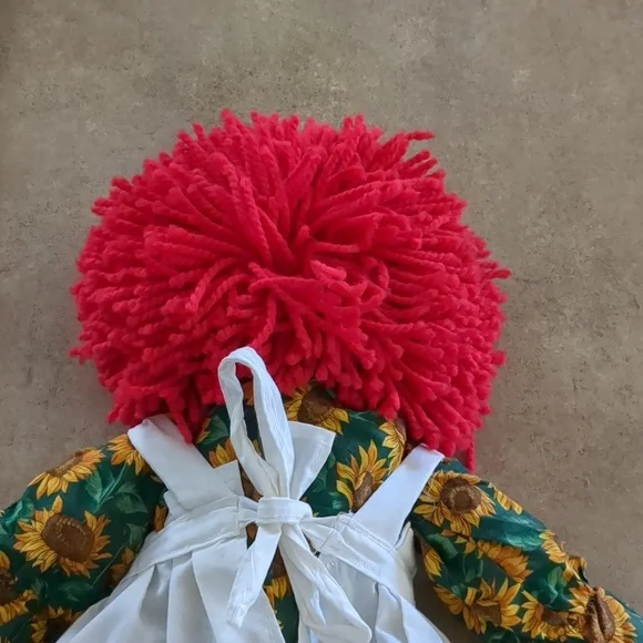 Handmade Raggedy Ann Doll - Picture 5 of 6